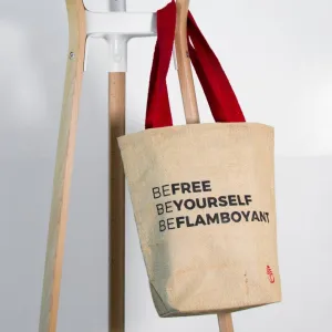 Retro Beflamboyant Natural Jute Bag