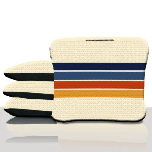 Retro Colors Cornhole Bags