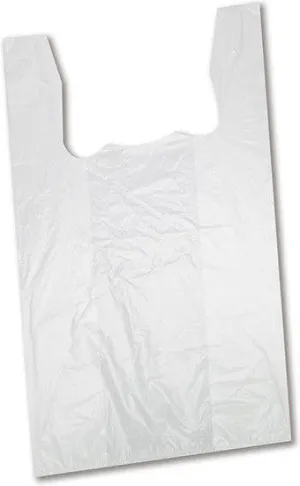 RiteSource - 10" x 6" x 20" Low Density White Produce Bag, 14lb/Cs, 72Cs/Sk - TLD2W