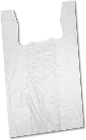 RiteSource - 11.5" x 6.5" x 22", 0.85 Mil Low Density White Produce Bag, 17lb/Cs, 72Cs/sk - TLD5W