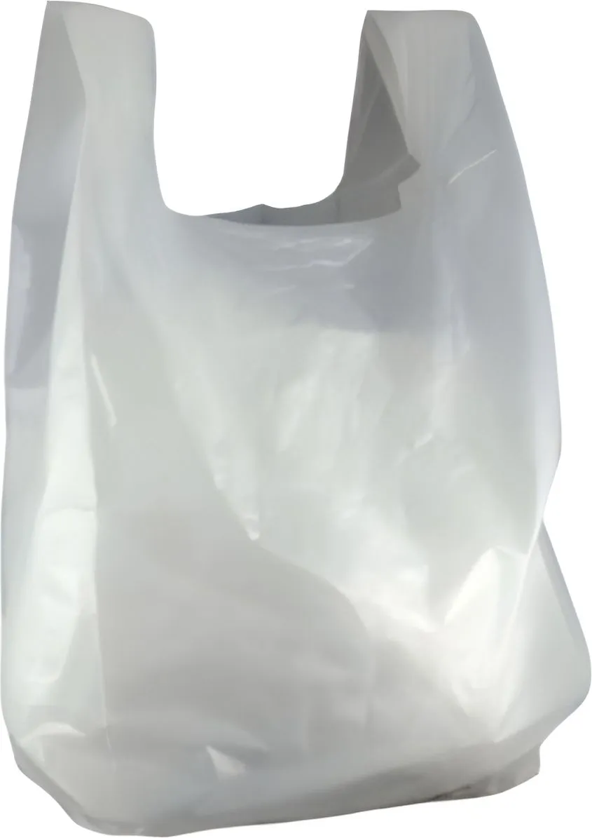 RiteSource - 9" x 8" x 18" S1 LD Clear Shopping Bag - 0308591