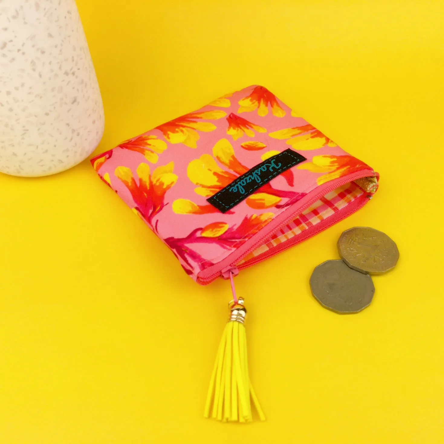 Roo Paw Coin Purse. Kasey Rainbow Design.