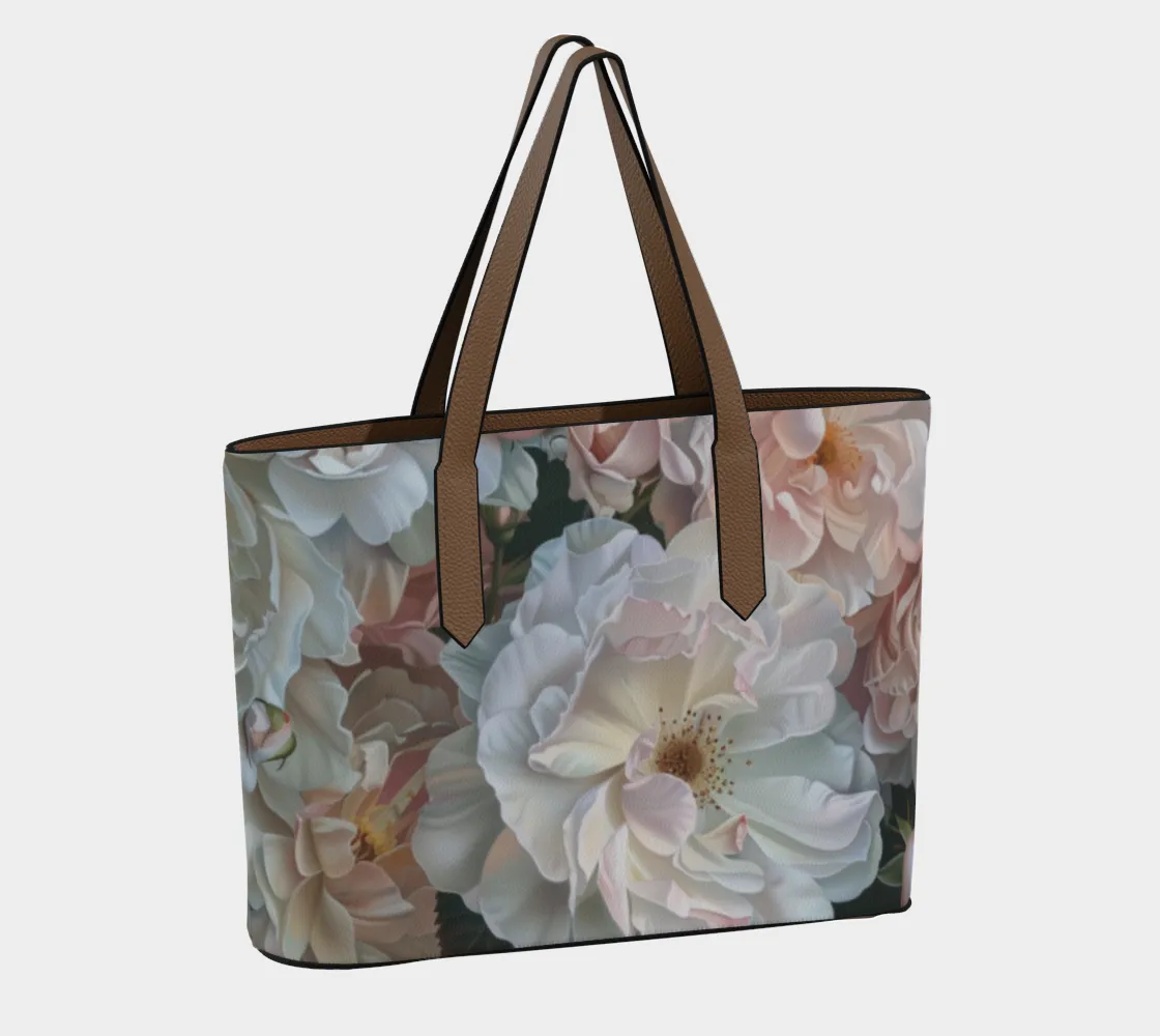 Roses 1 Vegan Leather Tote