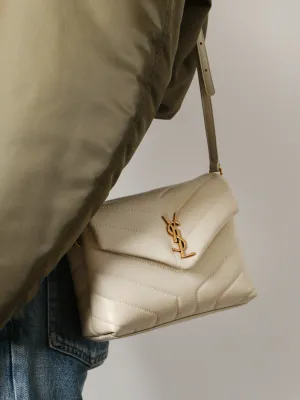 Saint Laurent Lou Lou Mini Matelass�� Leather Shoulder Bag
