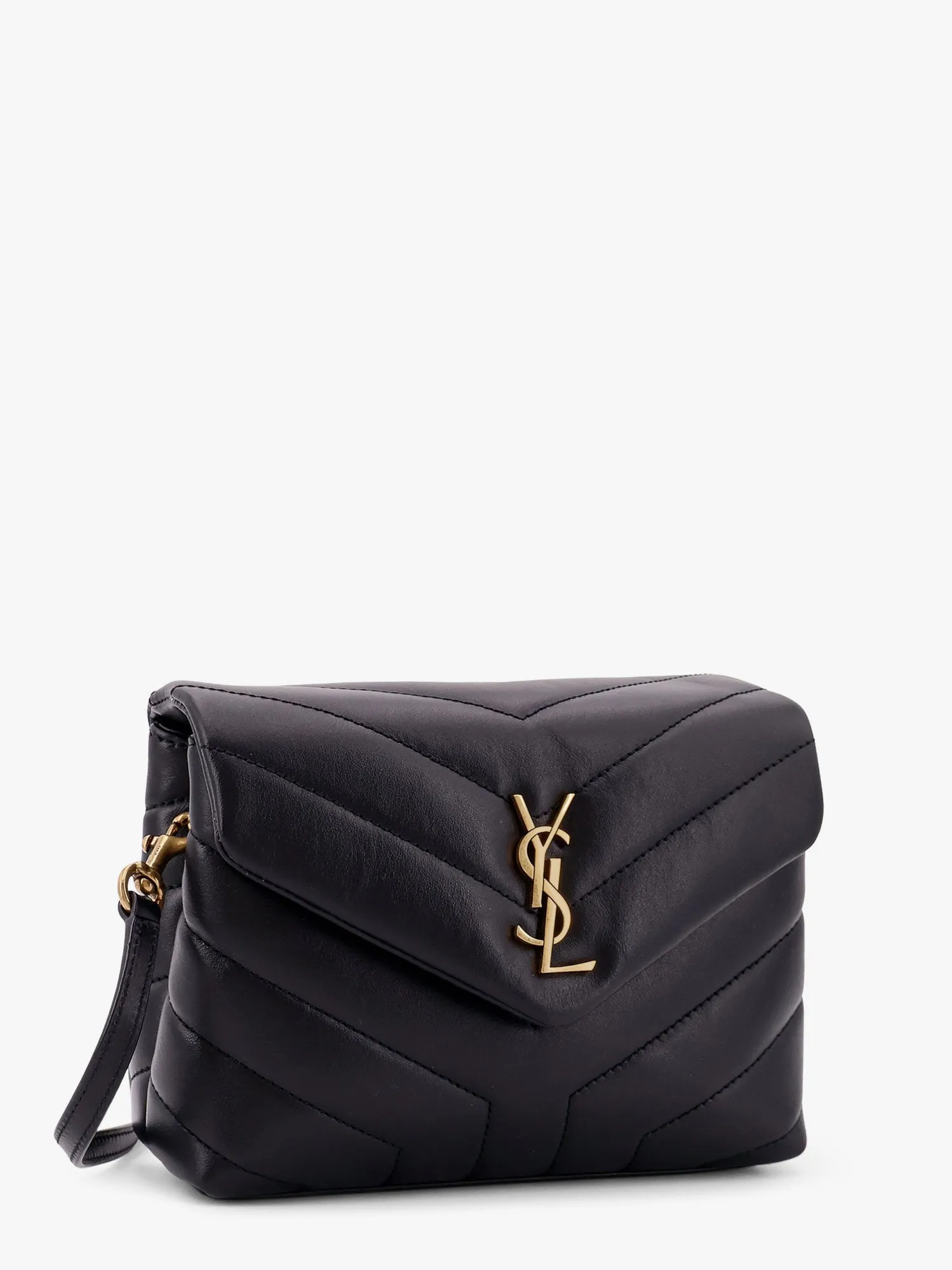 Saint Laurent Lou Lou Mini Matelass�� Leather Shoulder Bag