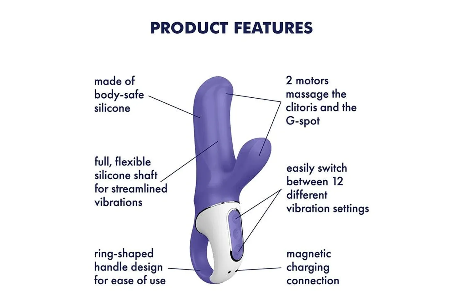 Satisfyer - Magic Bunny Rabbit Vibrator