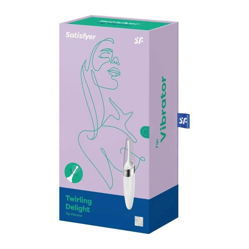 Satisfyer Twirling Delight Tip Stimulator White
