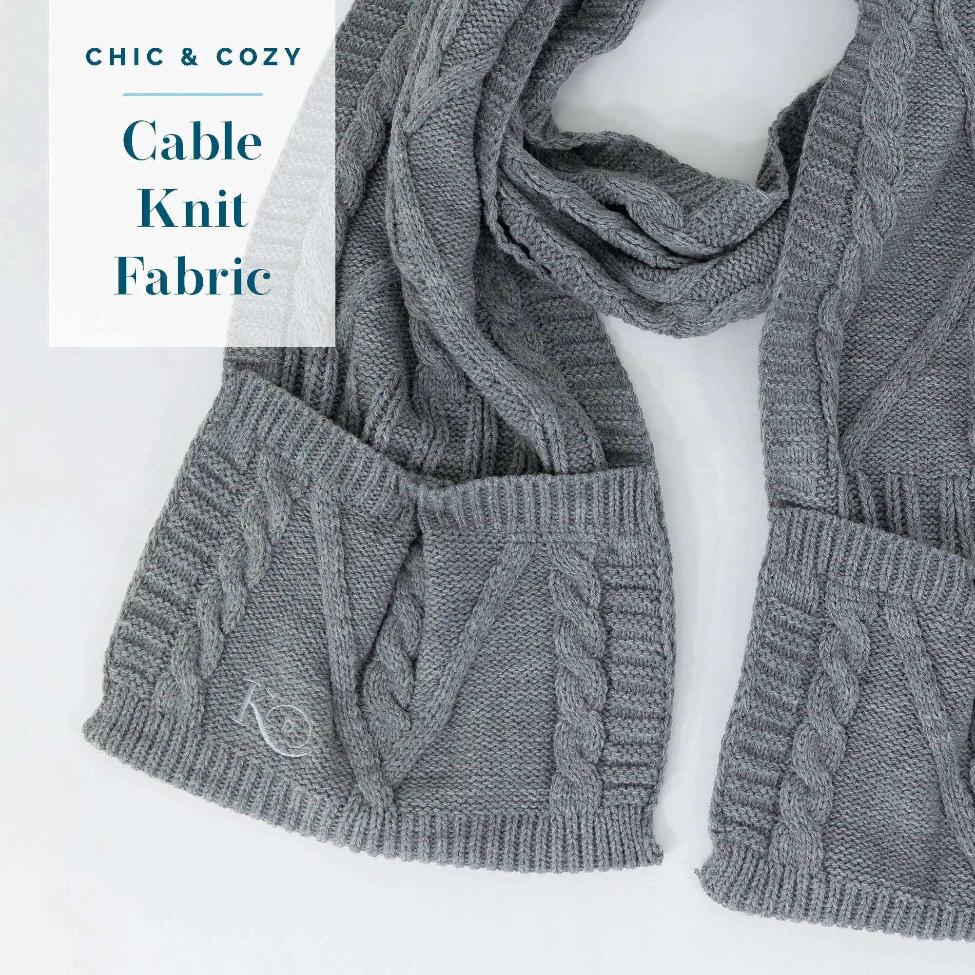Scarf with Pockets