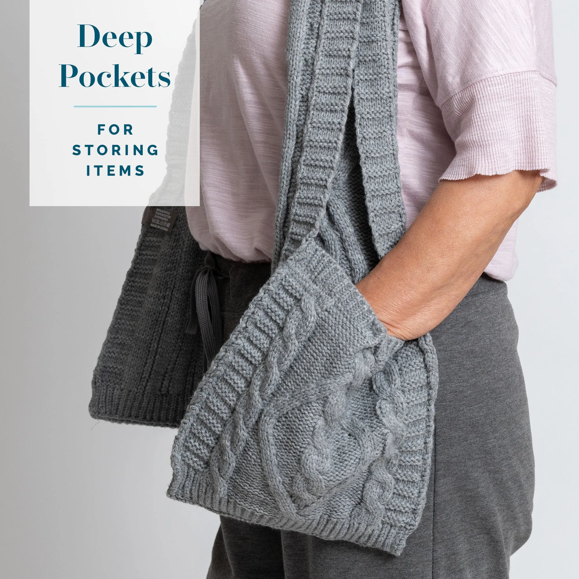 Scarf with Pockets