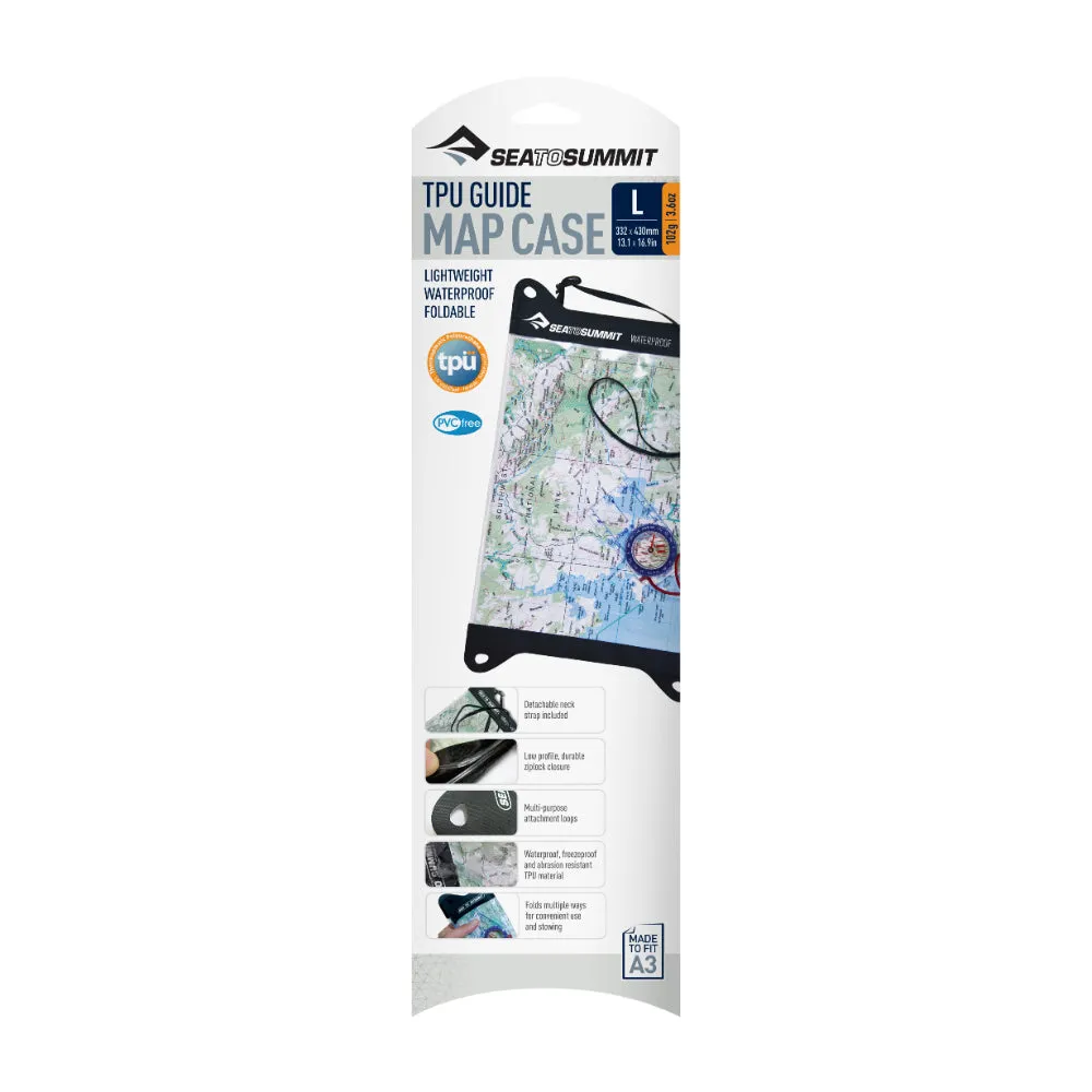 Sea to Summit Guide TPU Map Case