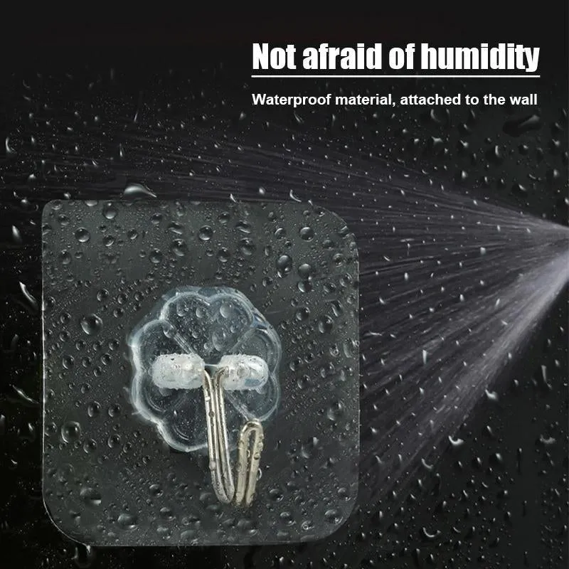 Seamless Adhesive Hook(10 Pcs)