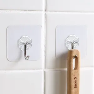 Seamless Adhesive Hook(10 Pcs)