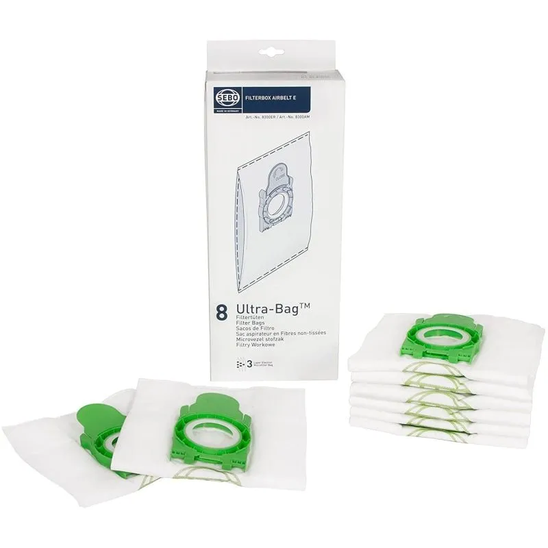 Sebo E-Series AeraPure Ultra Bags 8300 ER