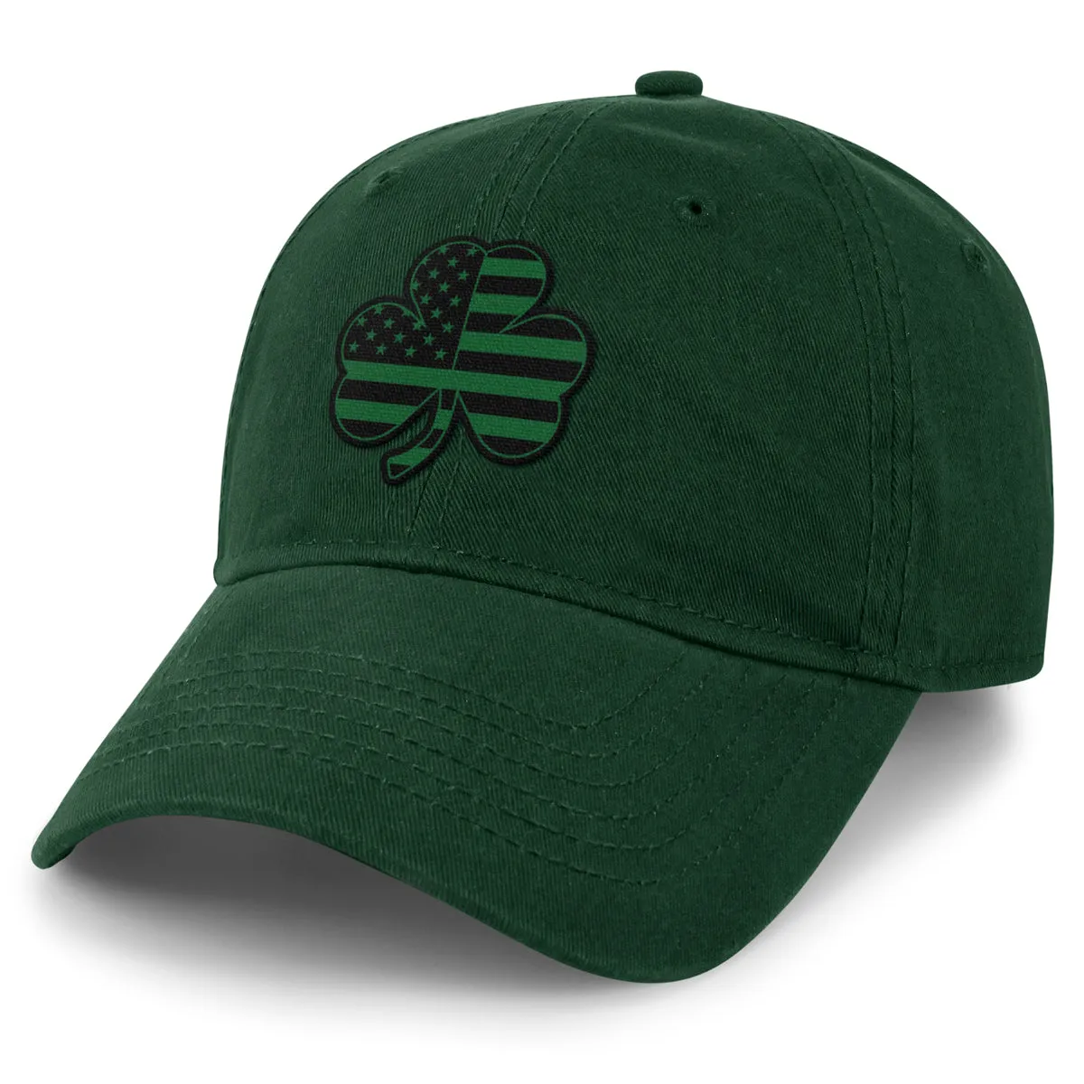 Shamrock Stars & Stripes Tonal Dad Hat