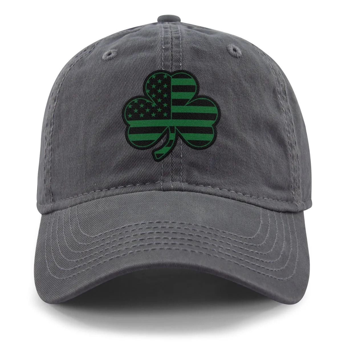 Shamrock Stars & Stripes Tonal Dad Hat