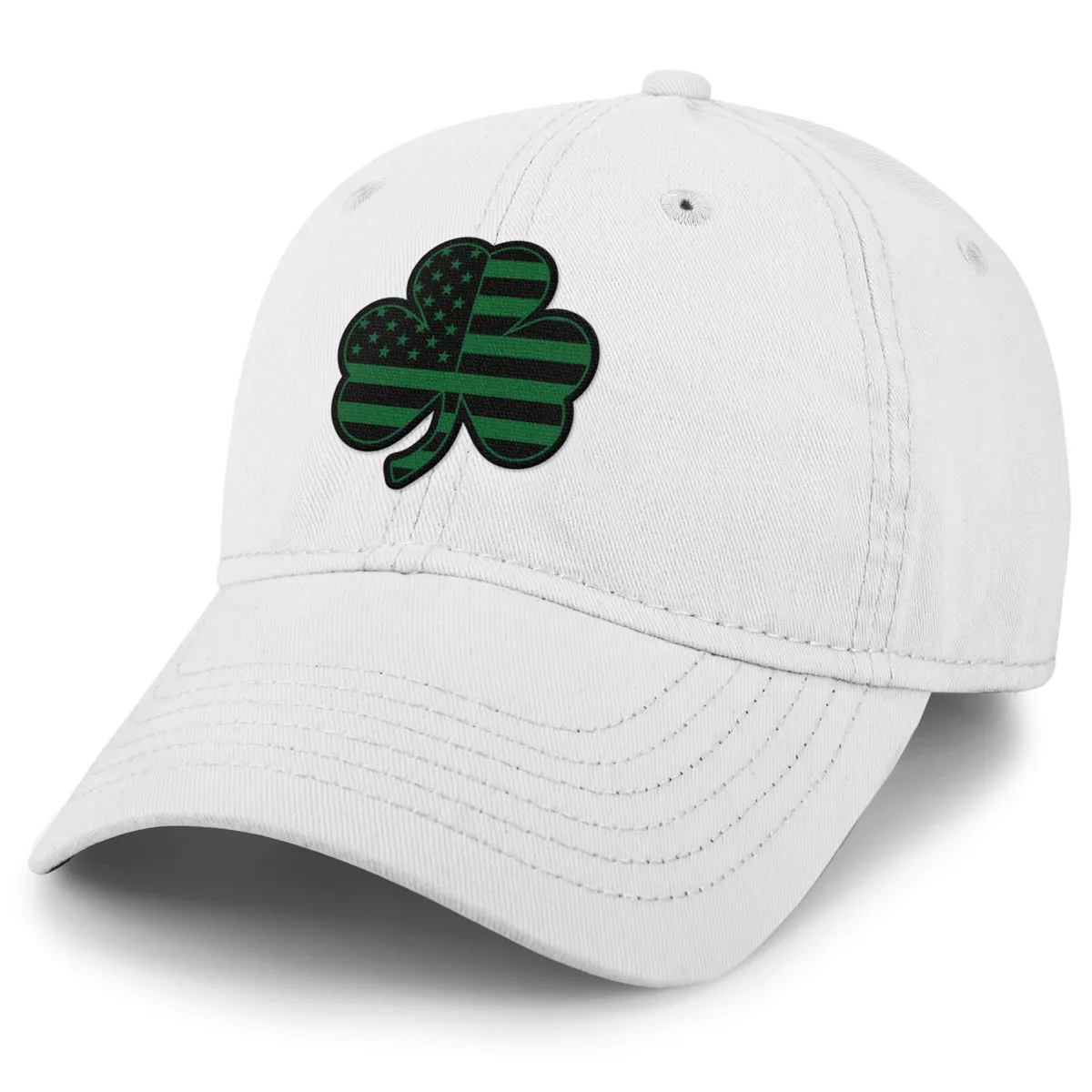 Shamrock Stars & Stripes Tonal Dad Hat