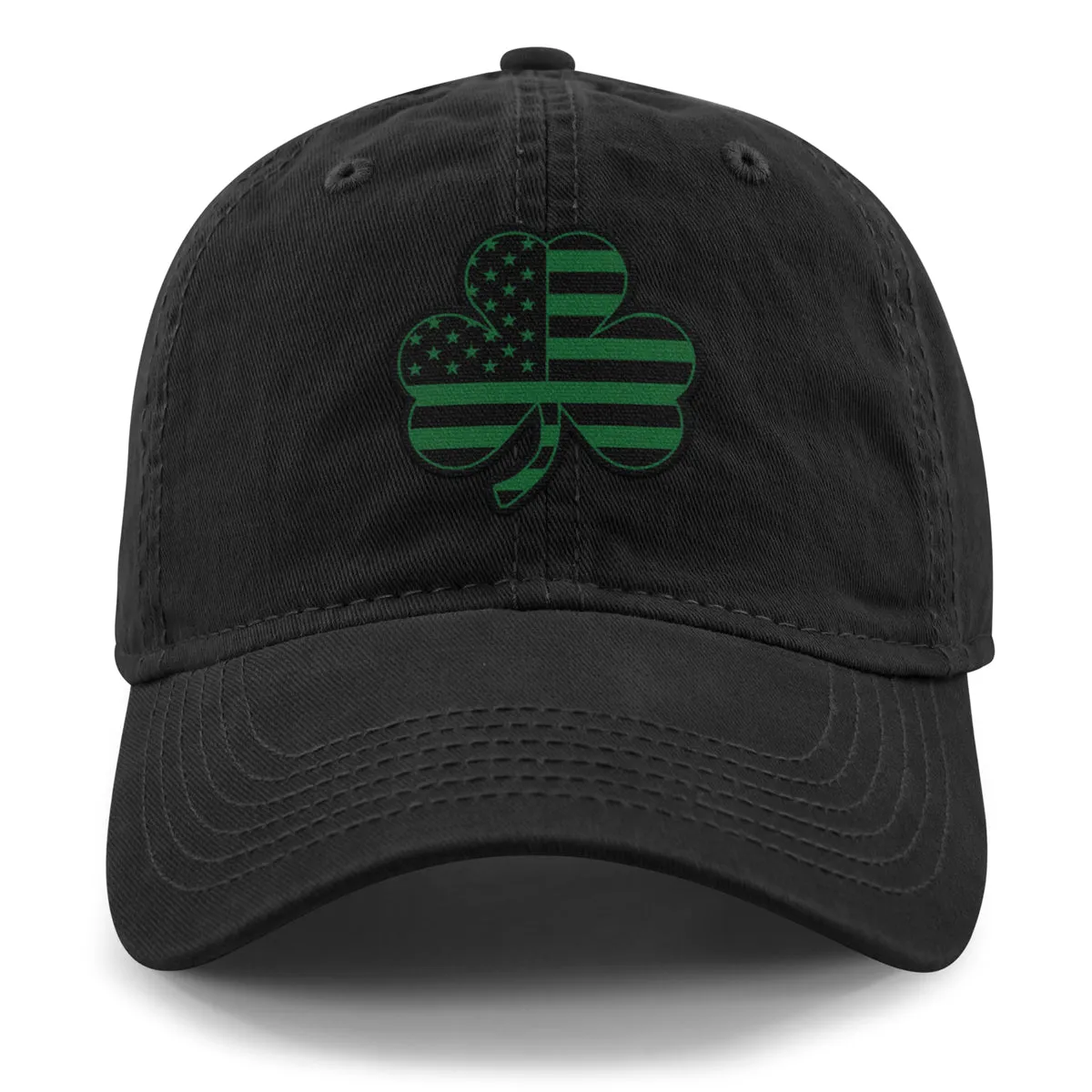 Shamrock Stars & Stripes Tonal Dad Hat