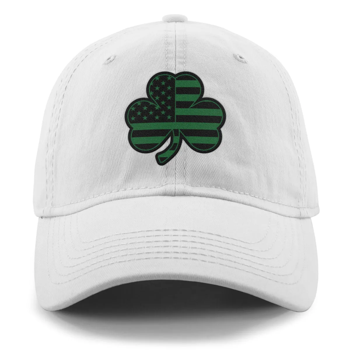 Shamrock Stars & Stripes Tonal Dad Hat