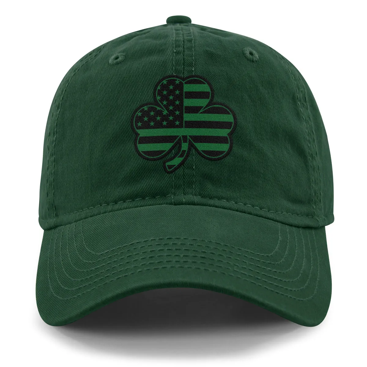 Shamrock Stars & Stripes Tonal Dad Hat