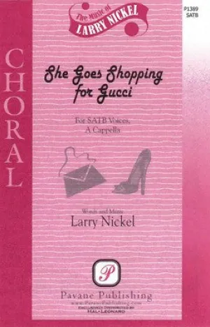 SHE GOES SHOPPING FOR GUCCI SATB