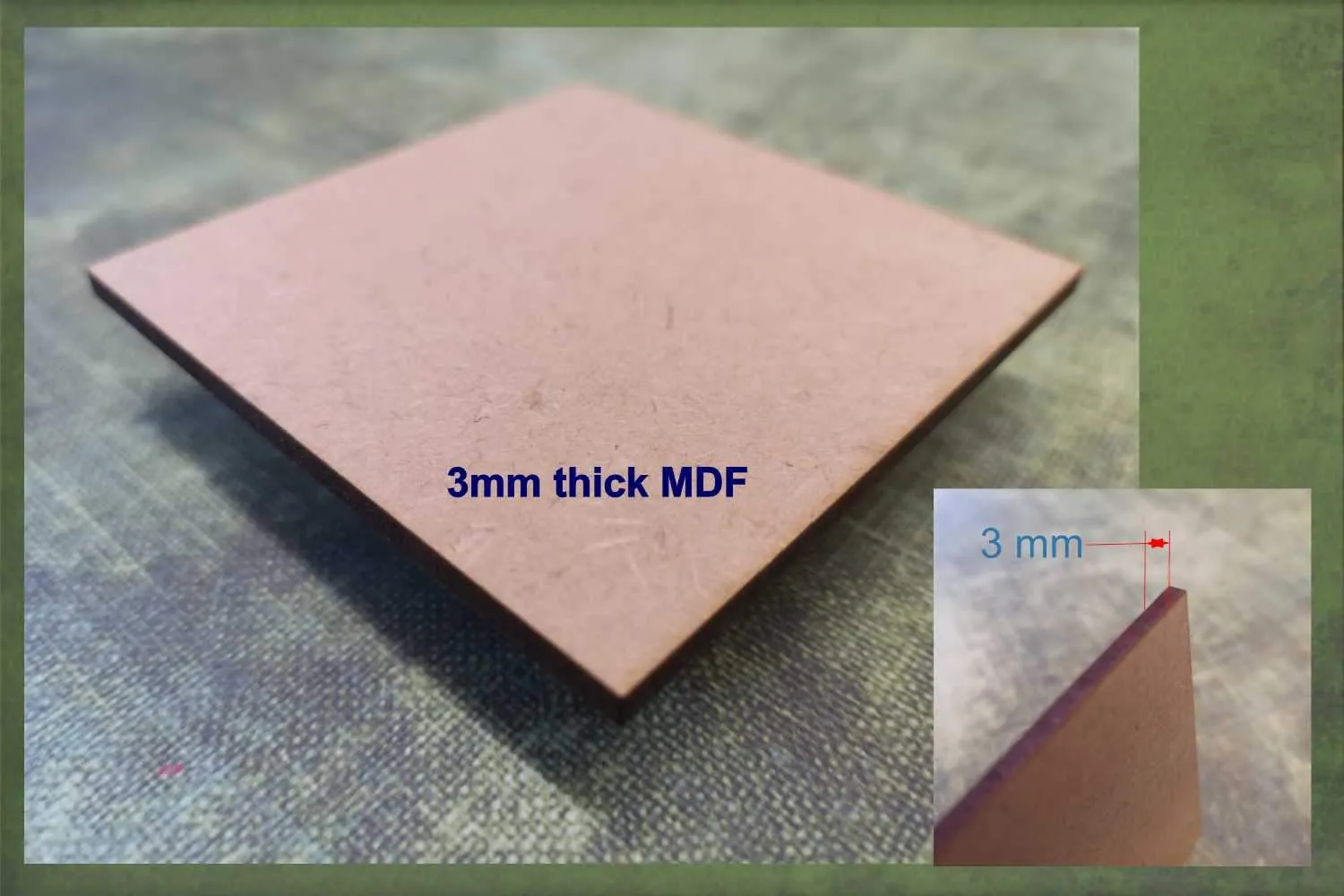Shopping bag - 3mm MDF