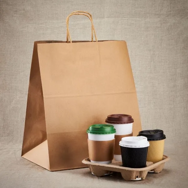 Shopping Bags, X-Large, Paper - 200 pcs