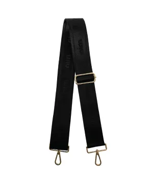 Shoulder Strap Black Mono & Gold