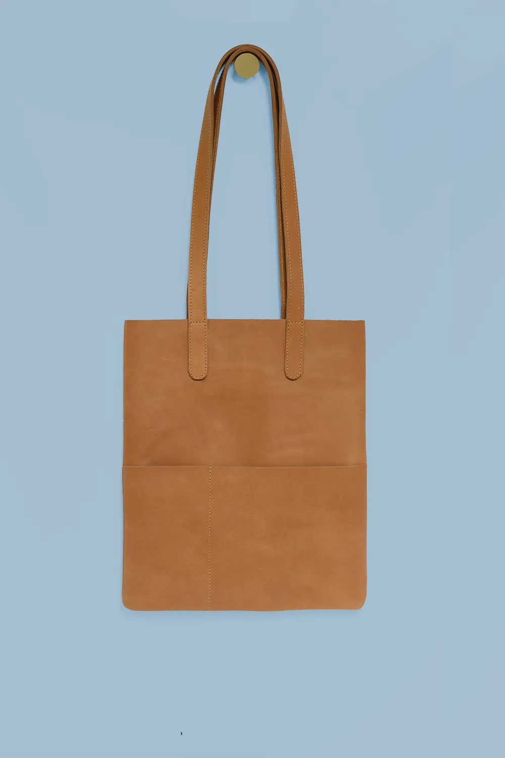 Slim Outside Pockets Handbag