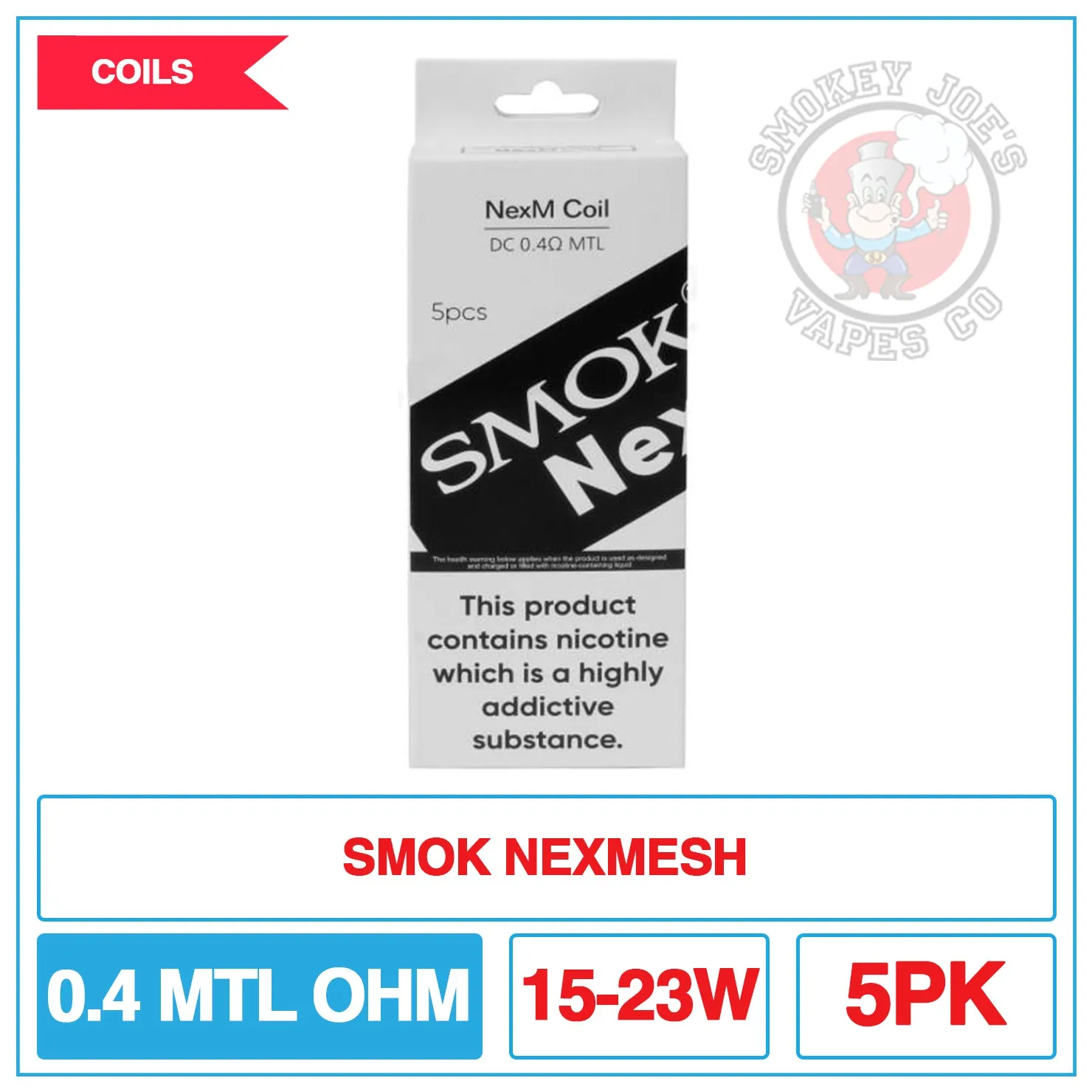 SMOK OFRF NexMesh Replacement Coils - 5pk