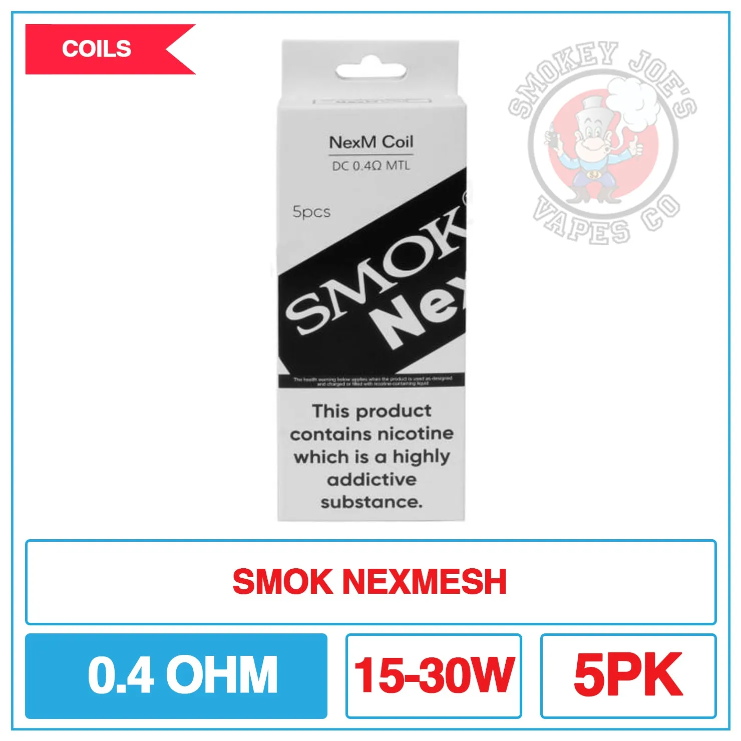 SMOK OFRF NexMesh Replacement Coils - 5pk