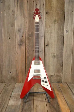 SOLD - Gibson Flying V 1982 Candy Apple Red