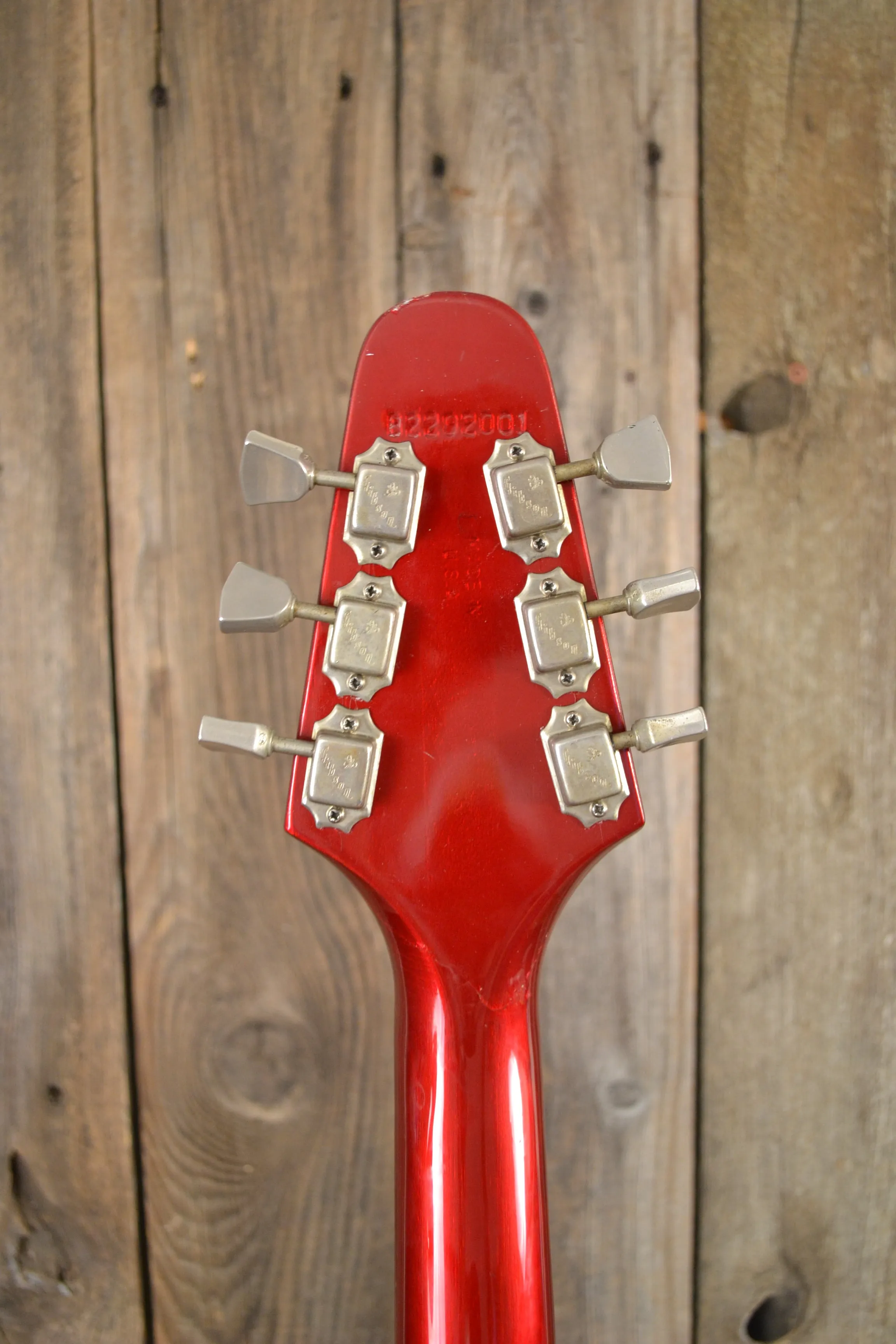 SOLD - Gibson Flying V 1982 Candy Apple Red