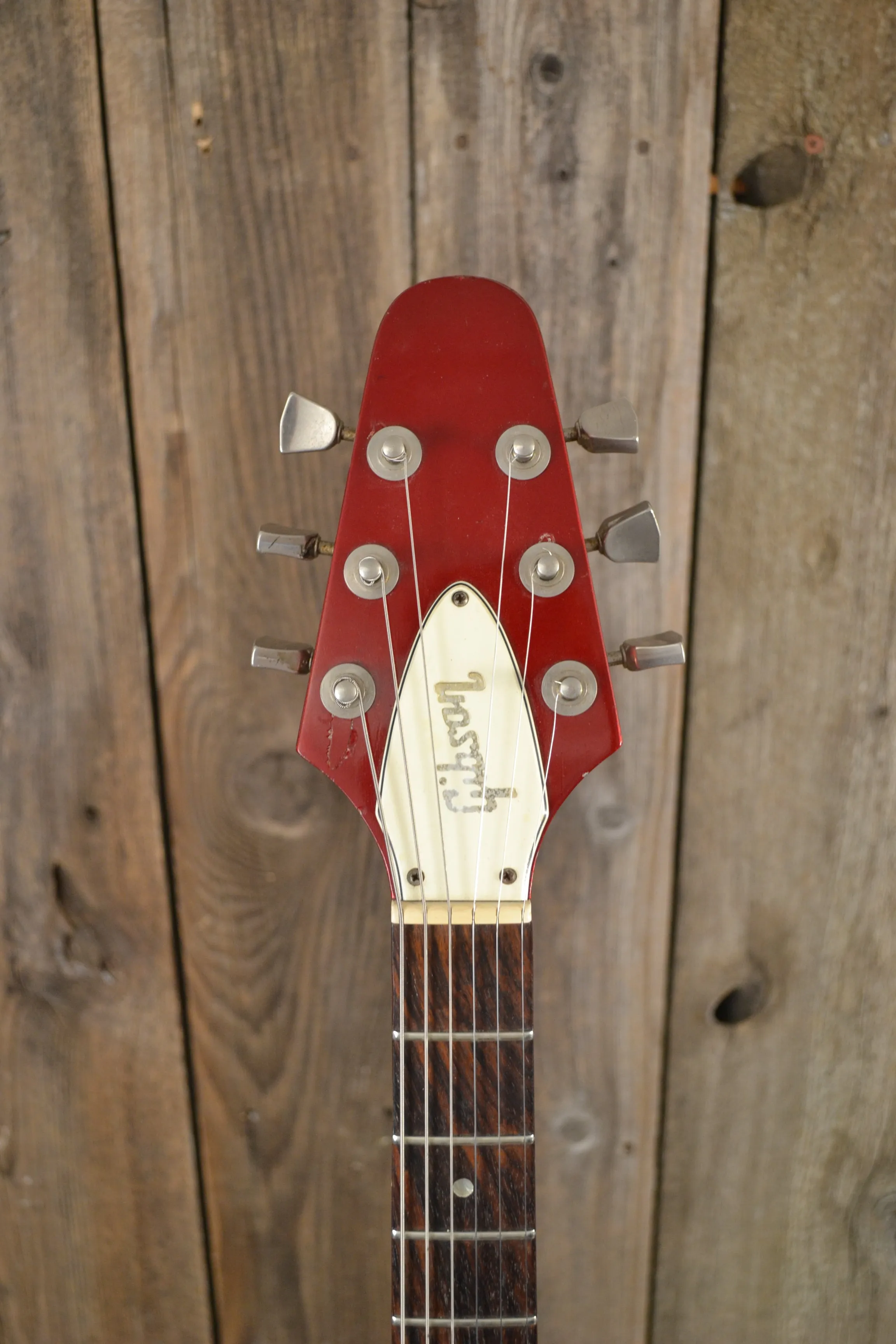 SOLD - Gibson Flying V 1982 Candy Apple Red