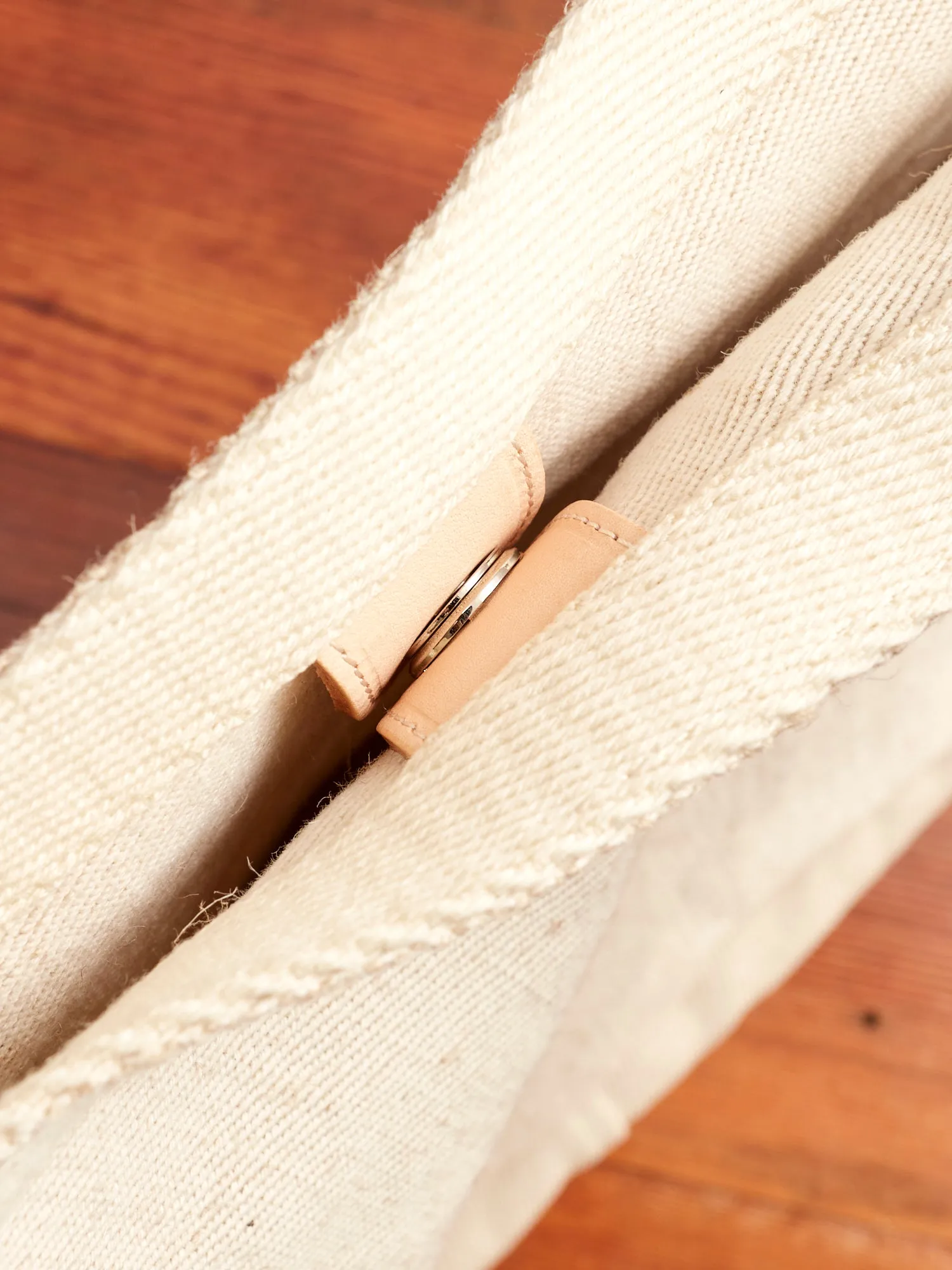 Square Shoulder Bag in Natural
