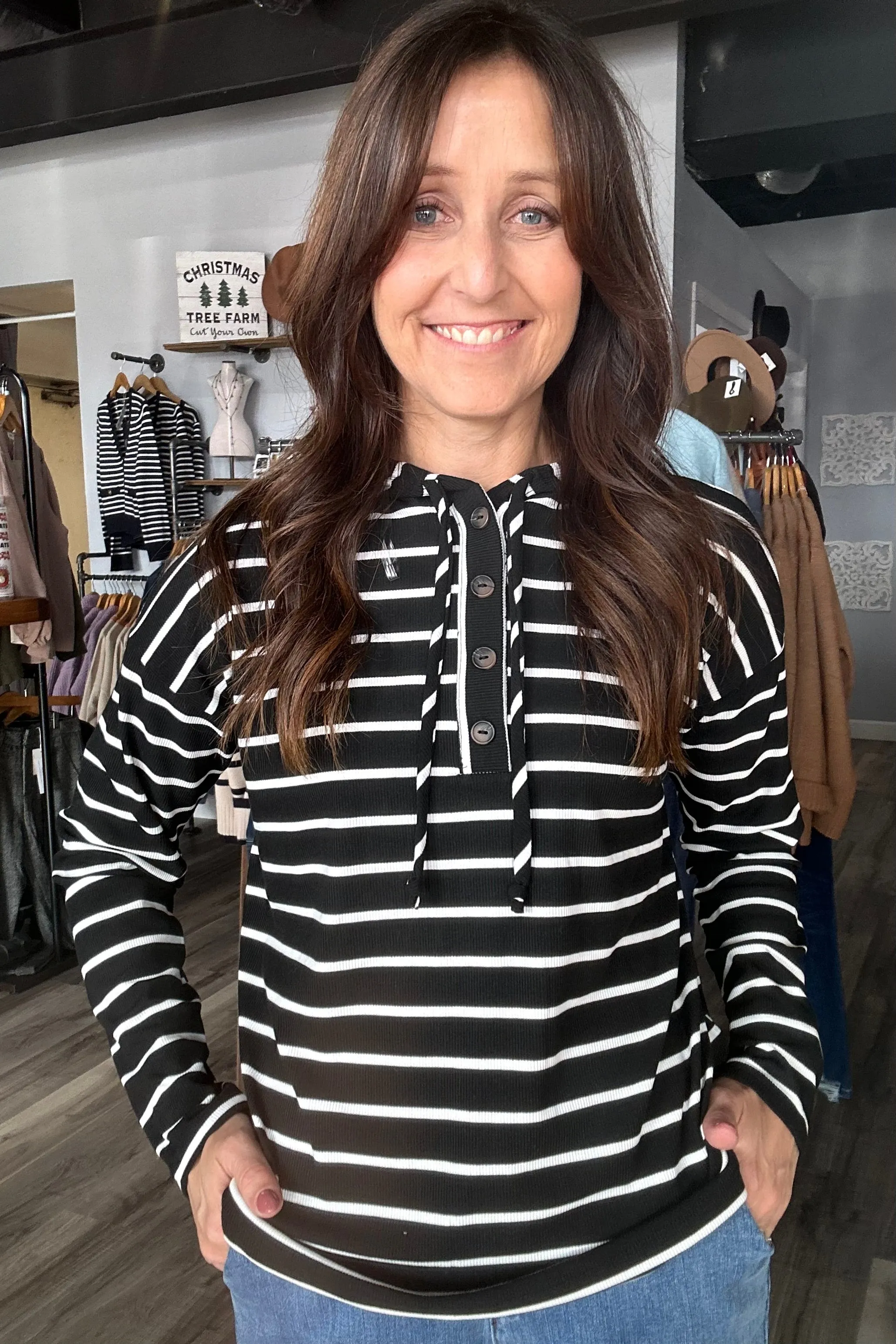 Staci Drawstring Hoodie