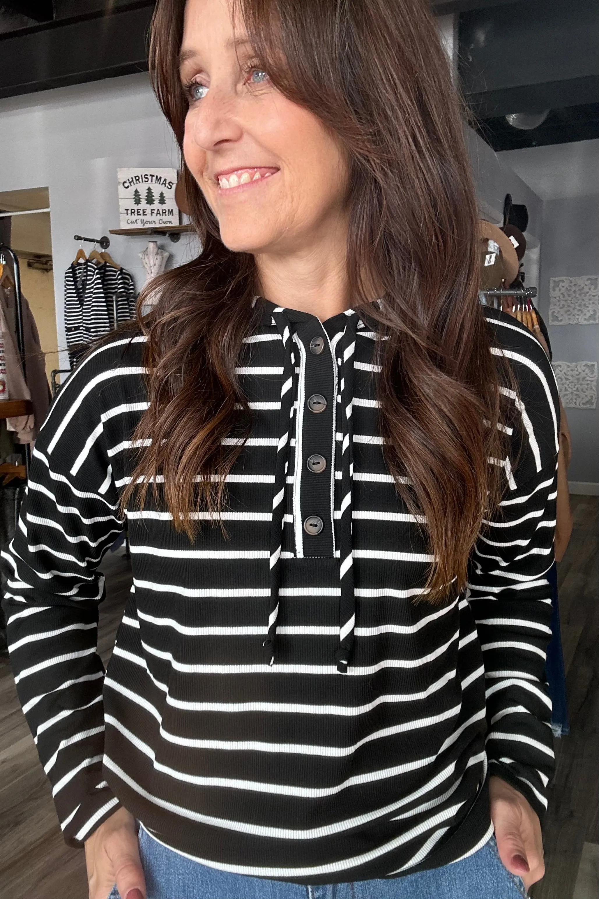 Staci Drawstring Hoodie