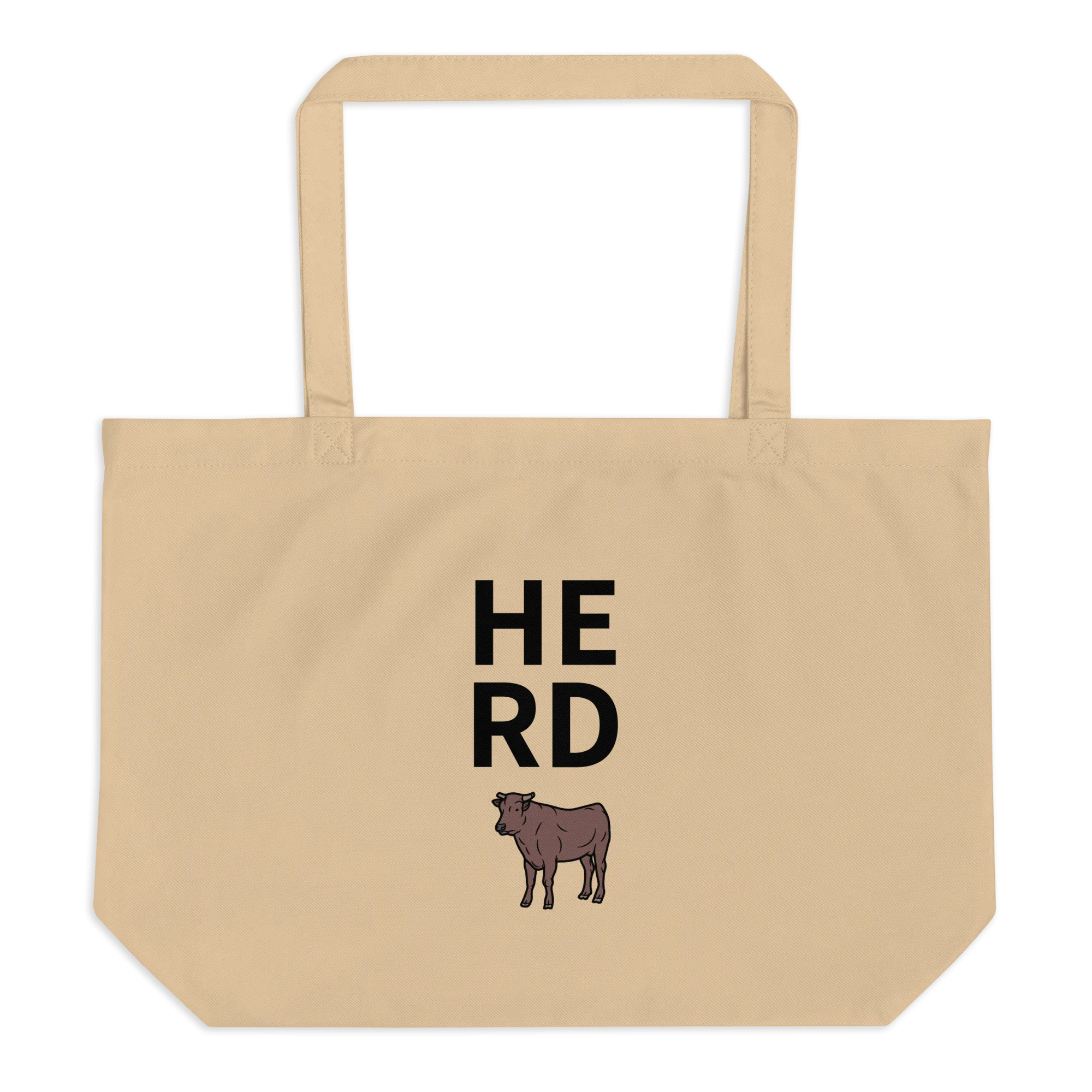 Stacked Cattle Herd X-Large Tote/ Shopping Bags