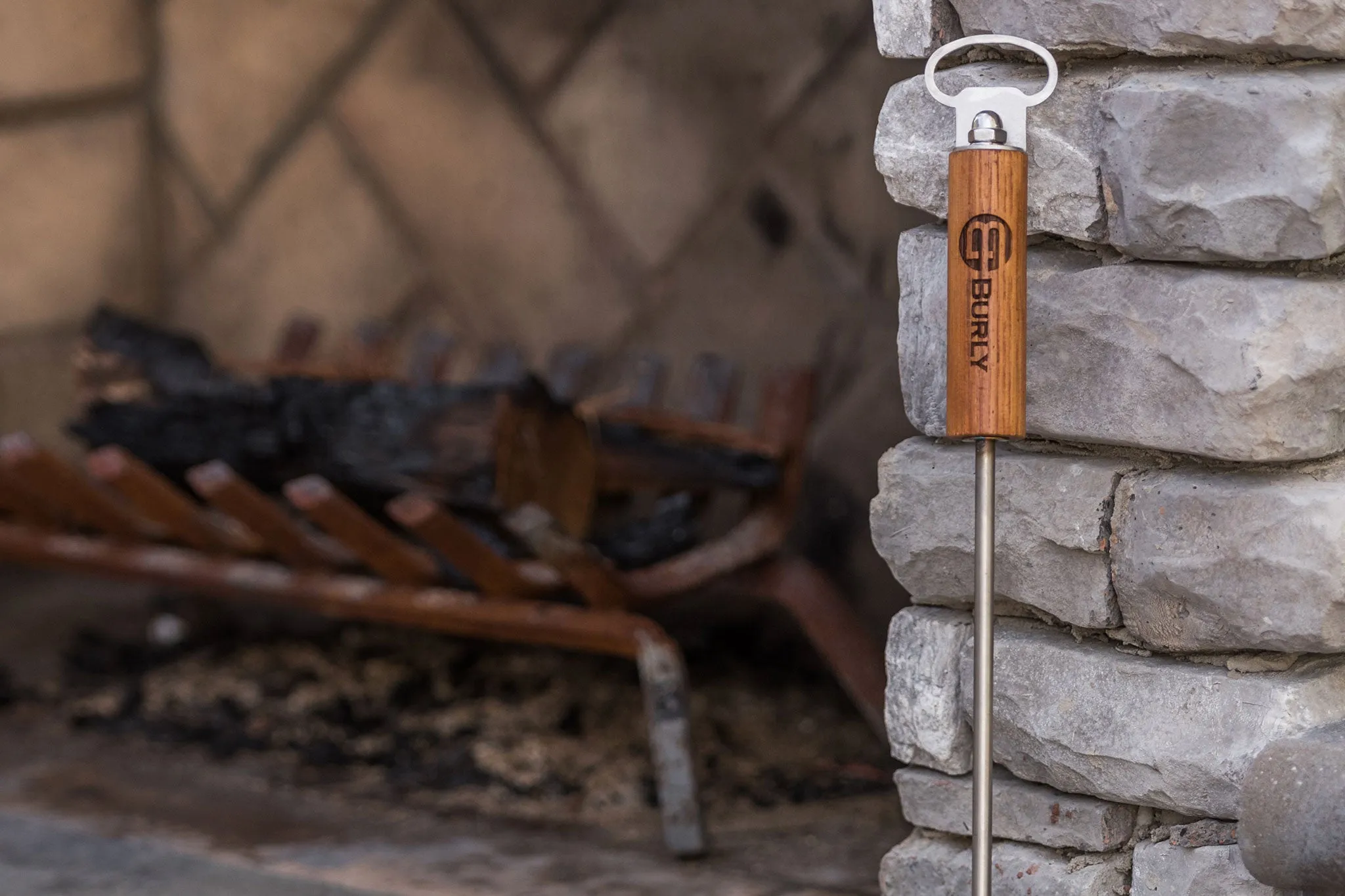 Stainless Steel Fire Poker