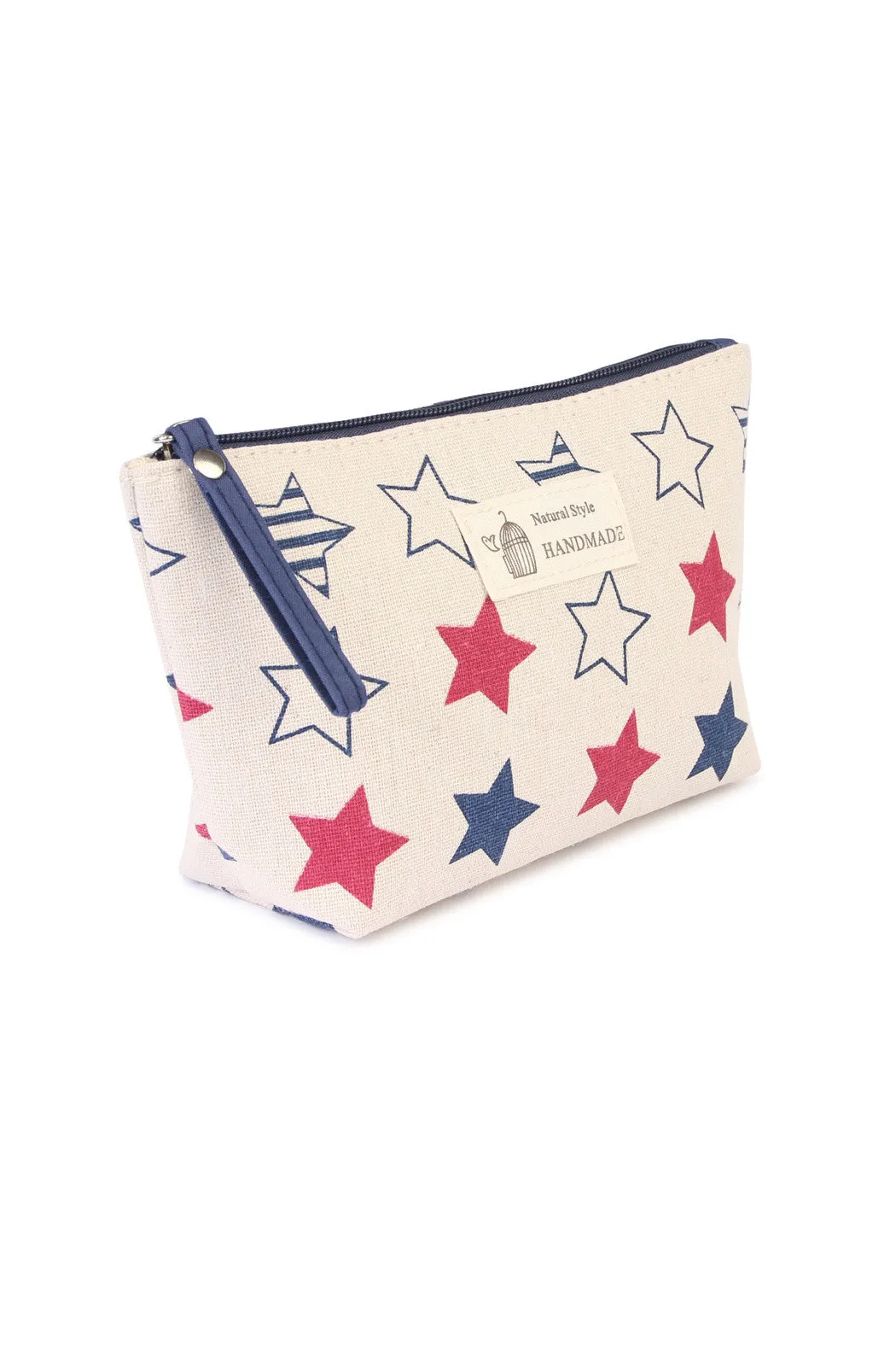 STARS PRINTED COSMETIC BAG