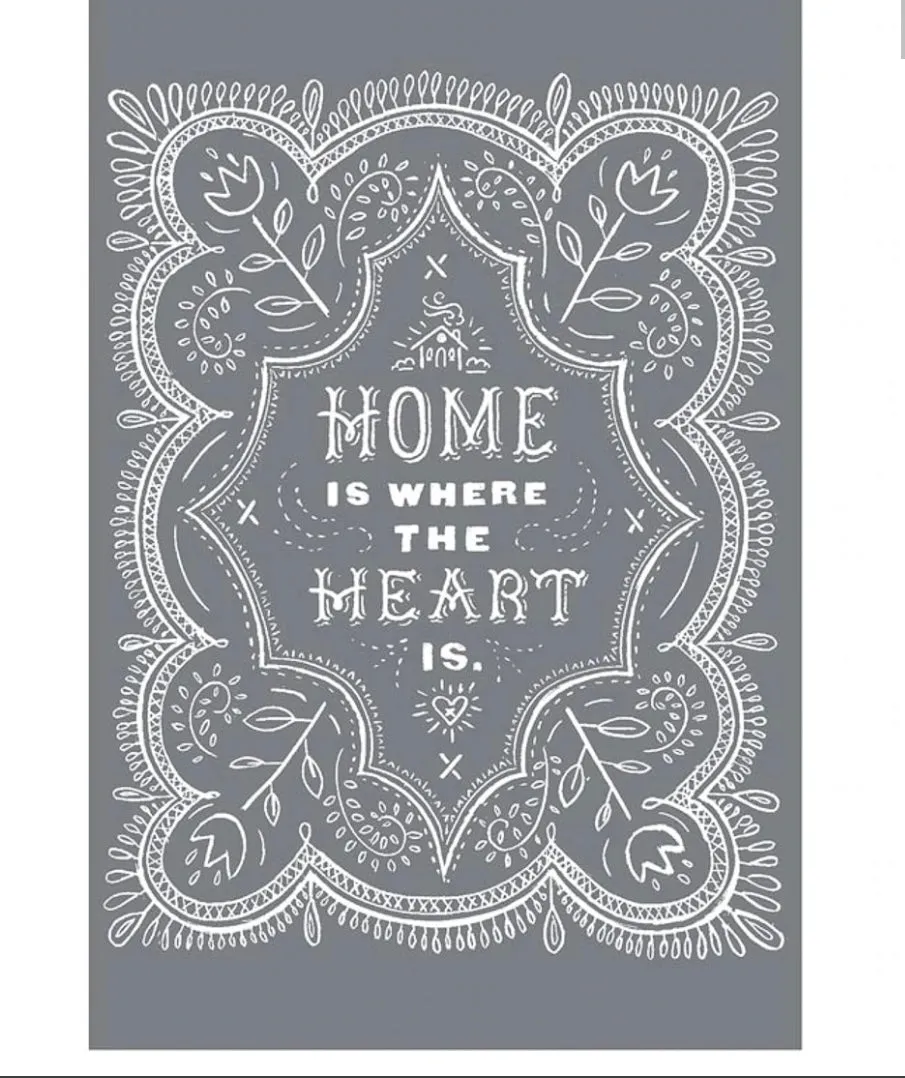 Stencil Mesh Home is Where the Heart Is