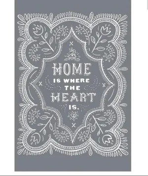 Stencil Mesh Home is Where the Heart Is