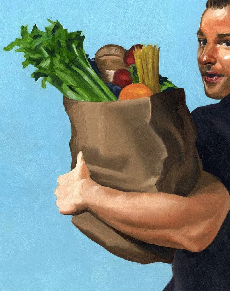 Stop, Shop, and Drop, Starring Dale Levitski print