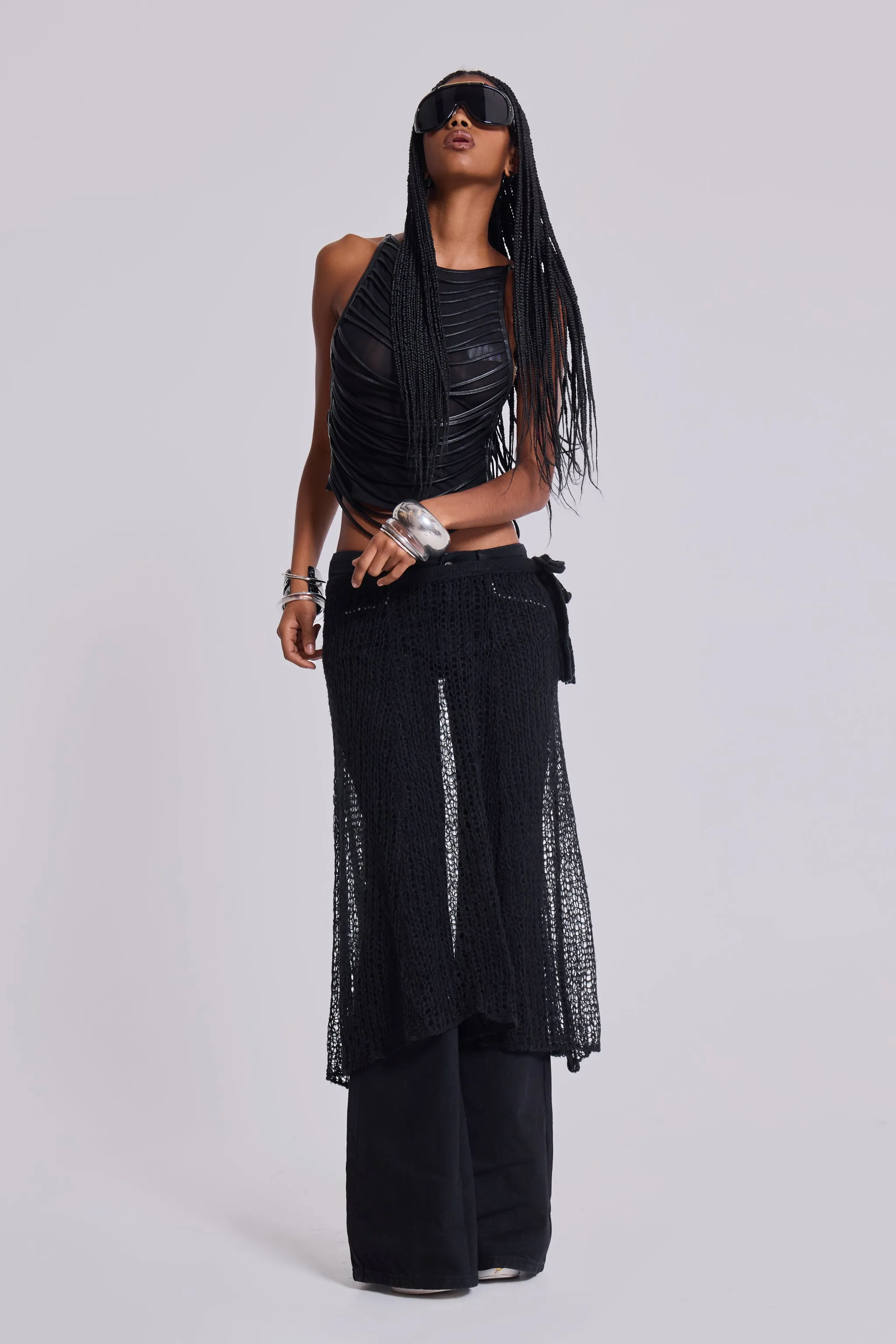 Strings Attached Backless Top