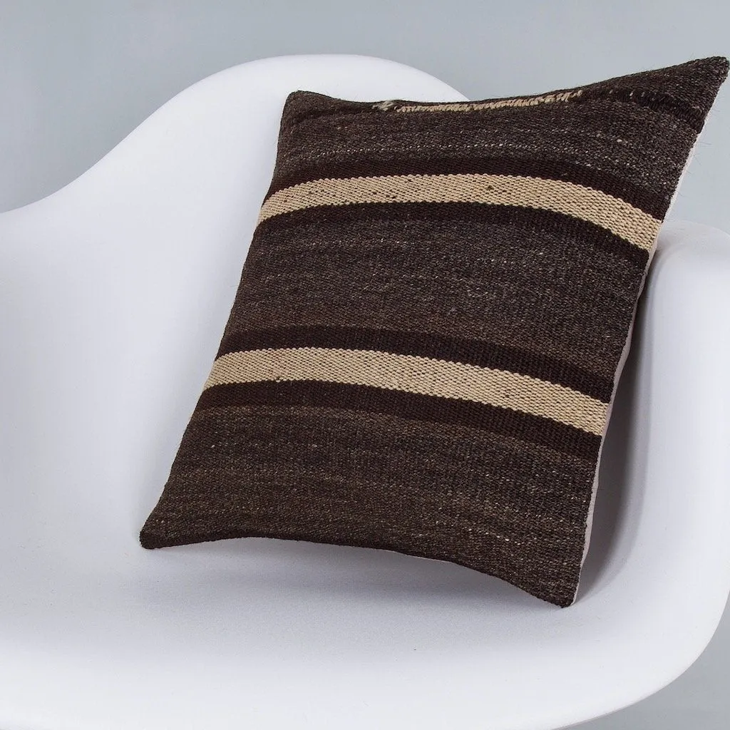 Striped Multiple Color Kilim Pillow Cover 16x16 7368