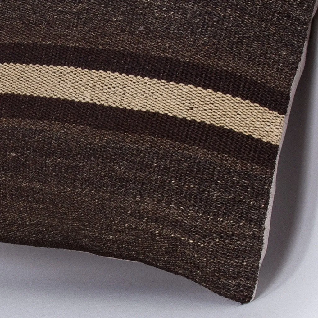 Striped Multiple Color Kilim Pillow Cover 16x16 7368