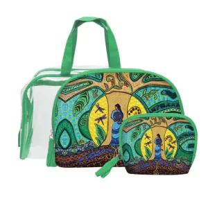 Strong Earth Woman Cosmetic Bag Set