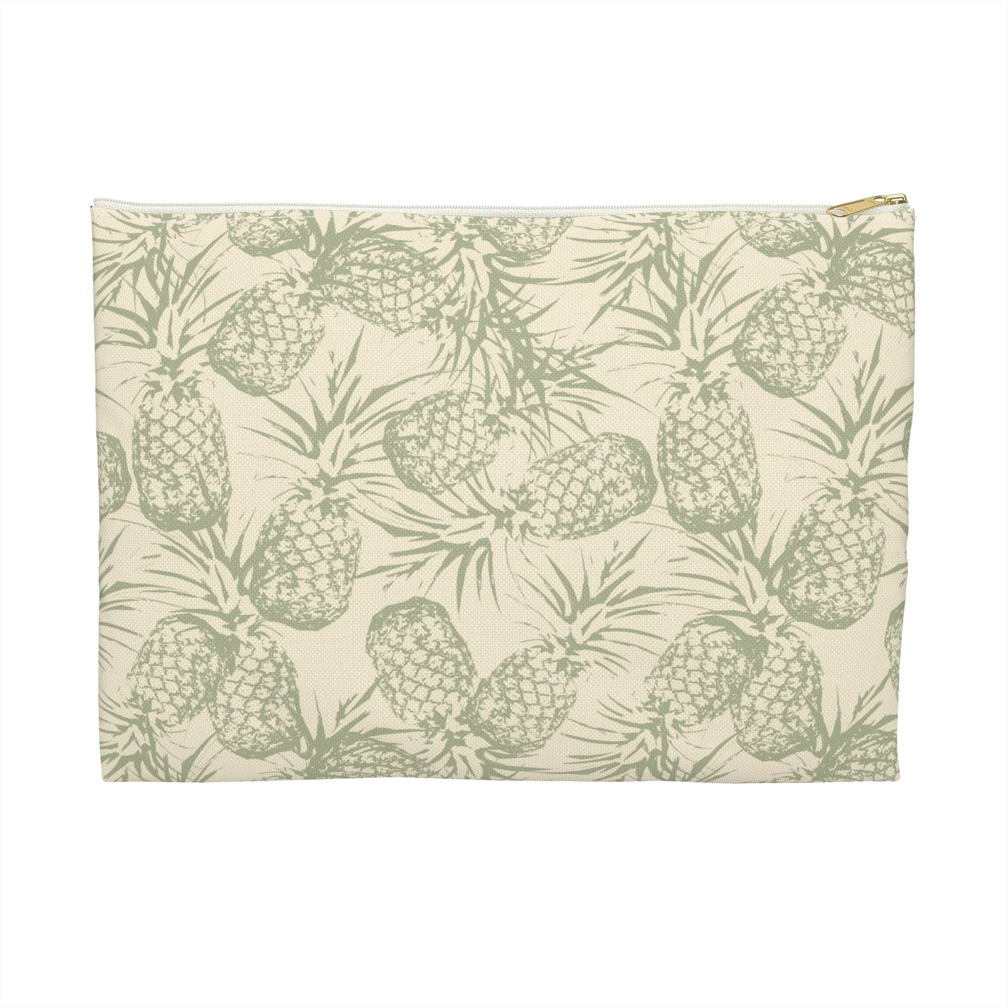 Subtle Pineapple Accessory Pouch