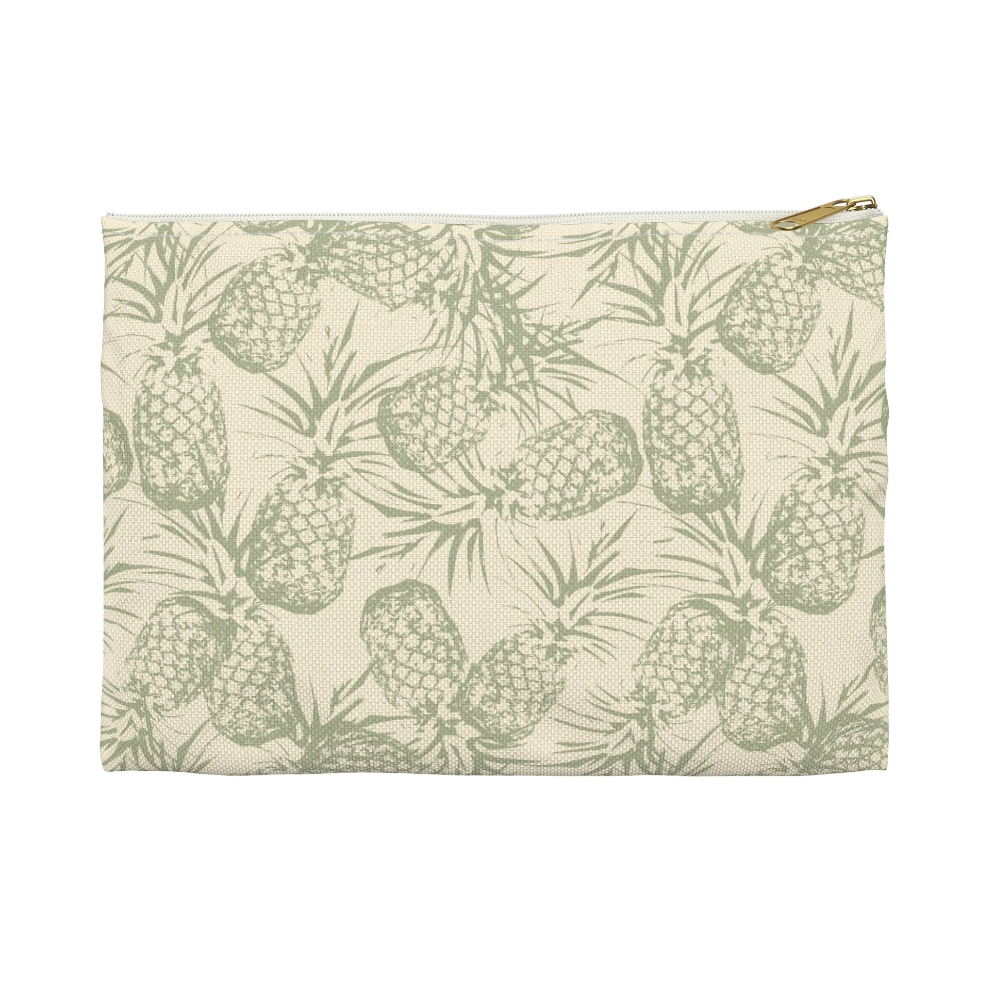 Subtle Pineapple Accessory Pouch