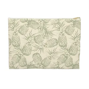 Subtle Pineapple Accessory Pouch