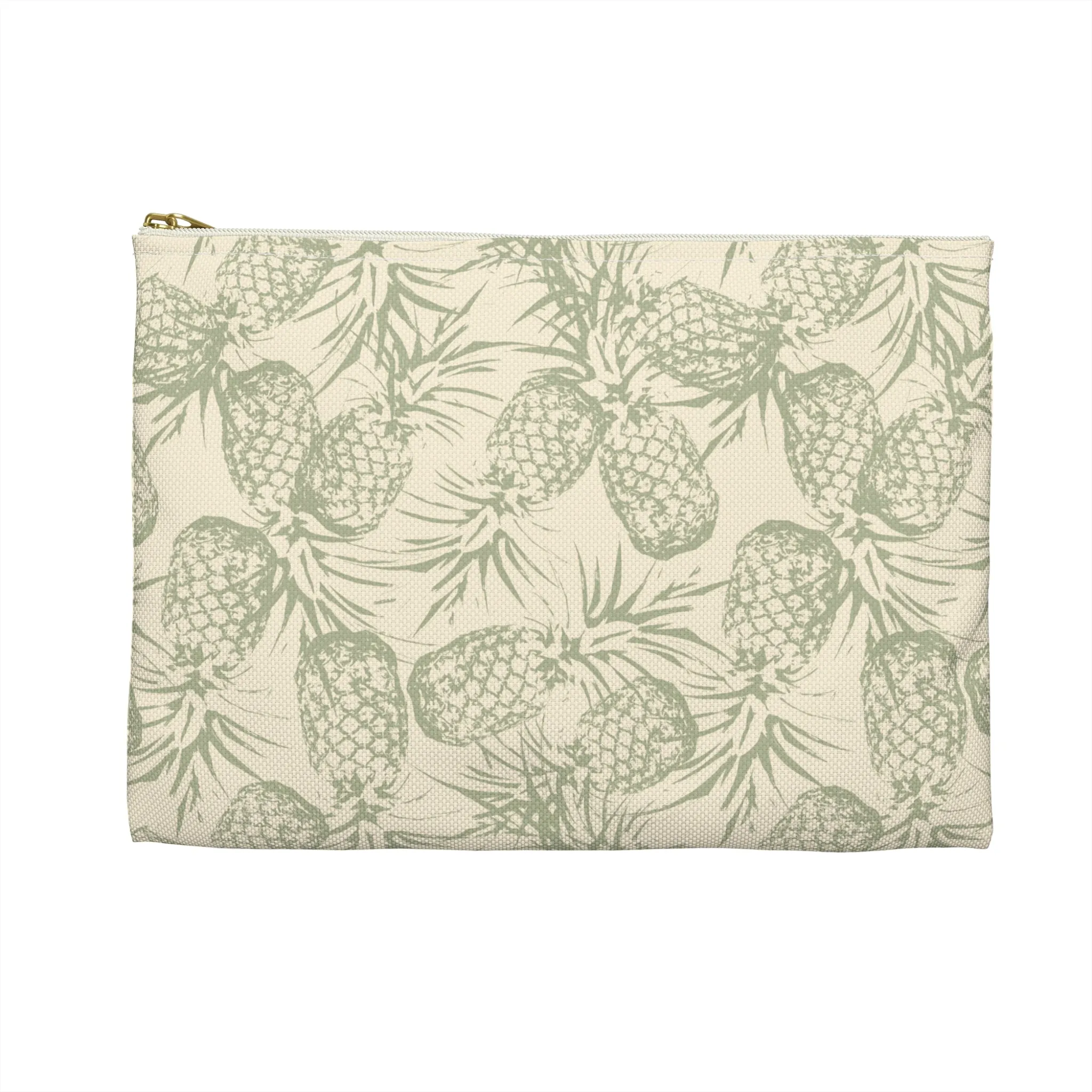 Subtle Pineapple Accessory Pouch